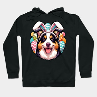 Romanian Mioritic Shepherd Dog Enjoys Easter Festivities Hoodie